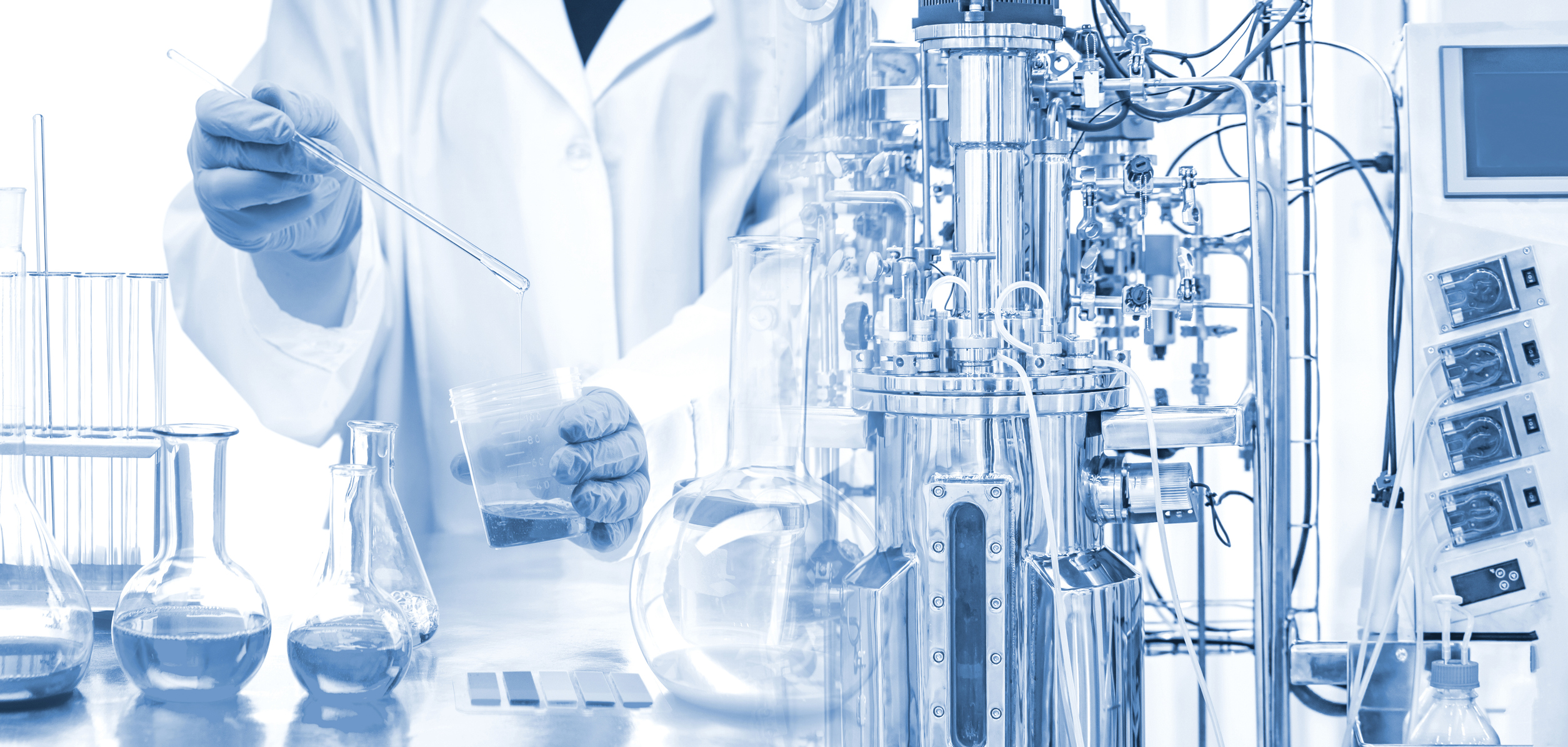 Microbiological bioreactor. Cultivation of microorganisms. Bio-fermentation. Bioengineering. Vaccine production. Creation of medicines. Pharmacology. Laboratory equipment.